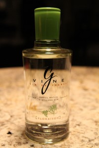 A floral gin from France with grape vine blossoms